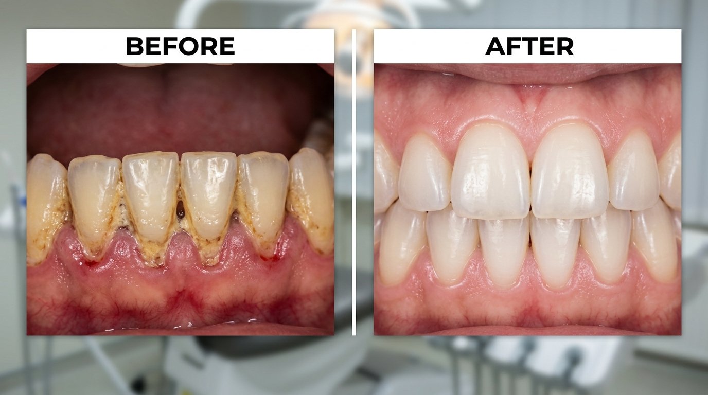 Ultrasonic Teeth Scaling and Tartar Removal